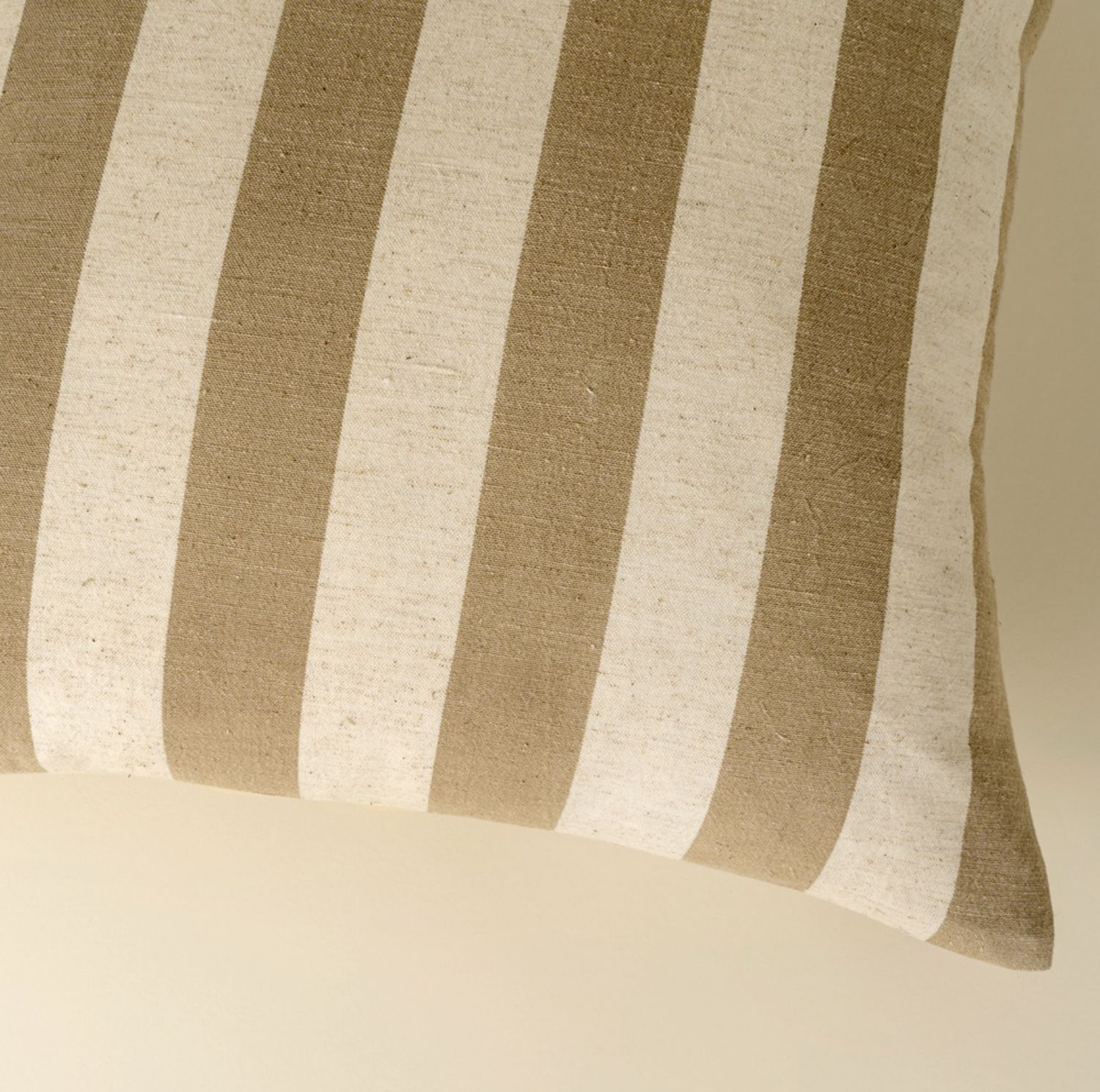 Wide Stripe Pillow | Sand