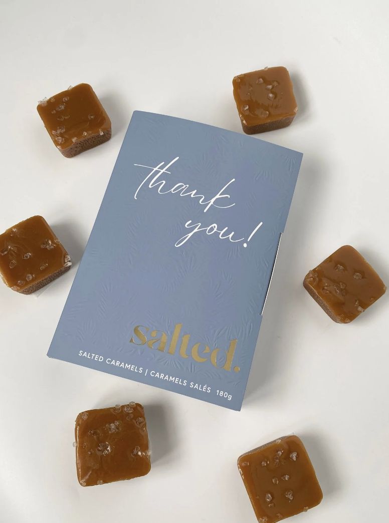 Thank You Salted Caramel Box | 6 Piece