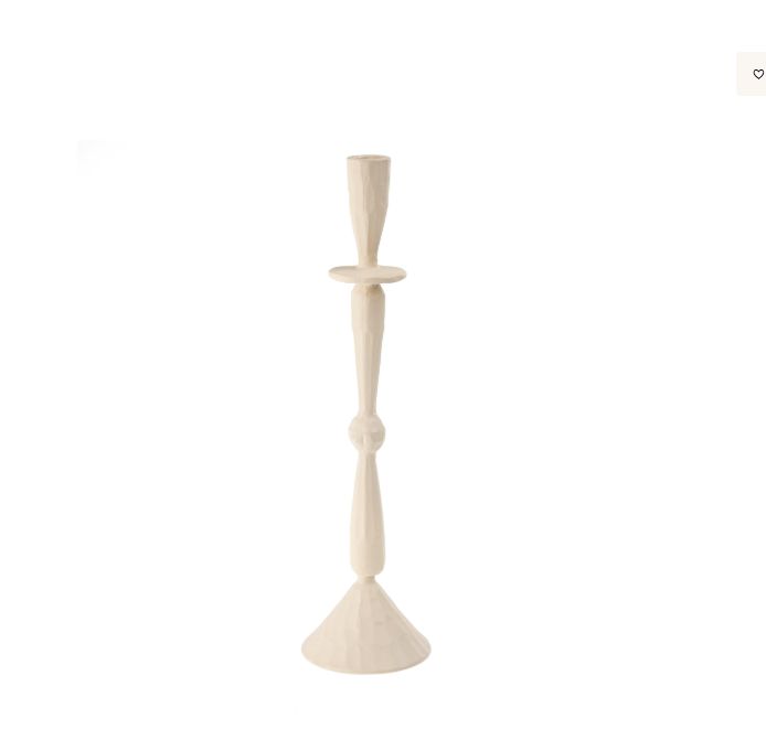 Cream Imani Candle Holder | Large