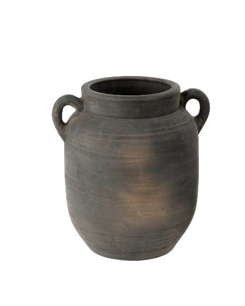 Burnt Terracotta Vase | Small