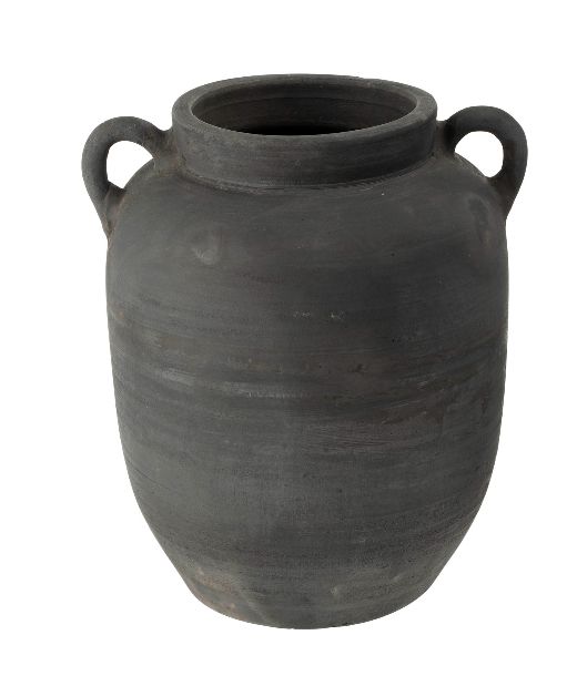 Burnt Terracotta Vase | Large