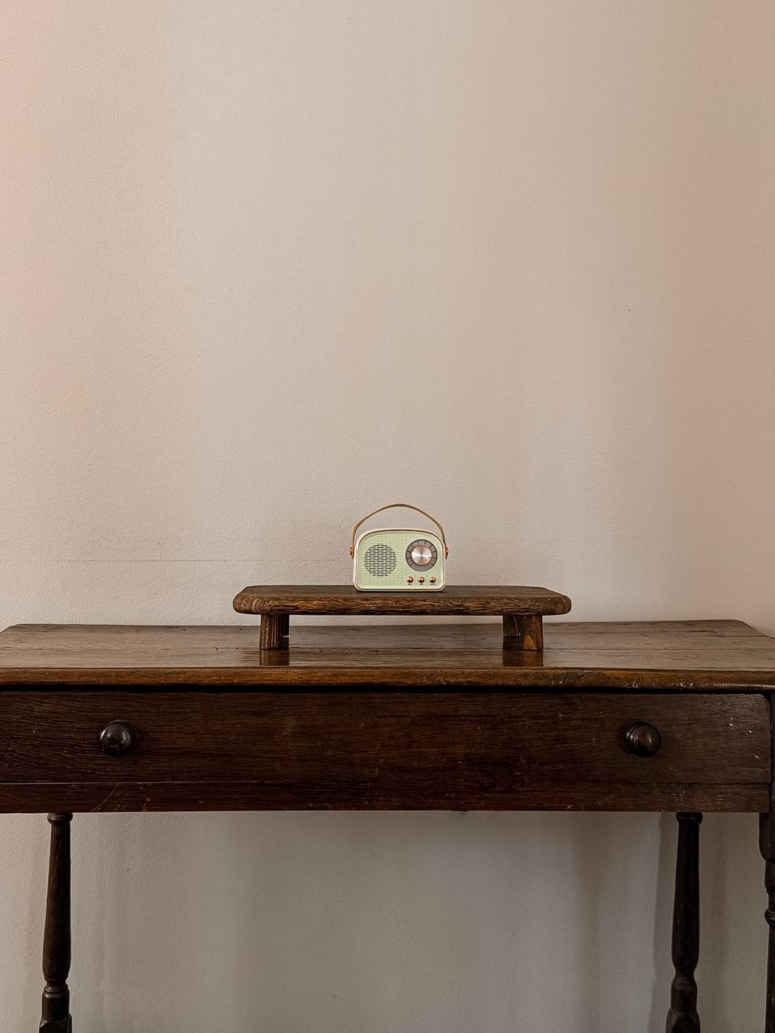Bluetooth Vintage Speaker, Colour: Mint