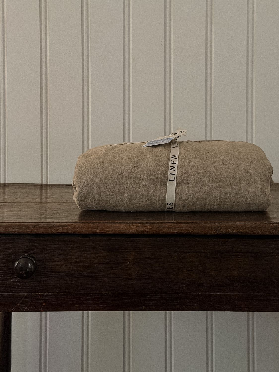 Linen Tails | King Duvet Cover | Natural