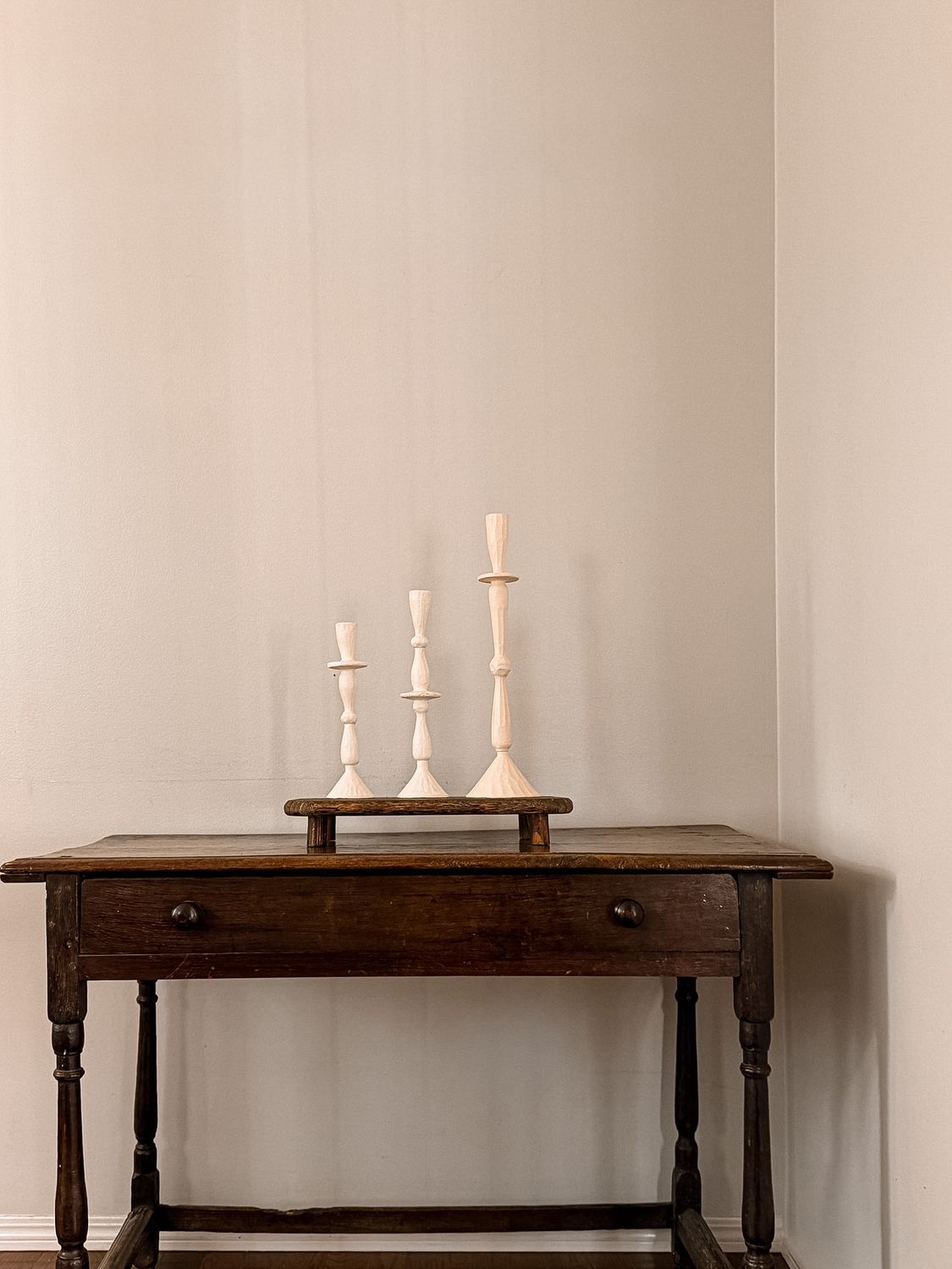 Imani Candle Holder | Ivory