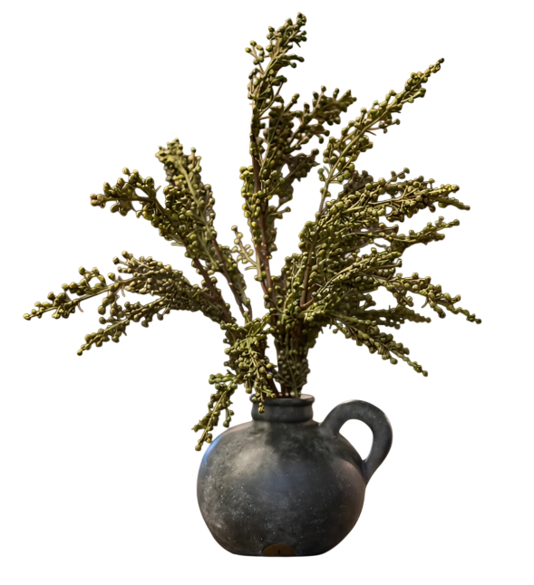 Fall Pepperberries Green Bush | 18"