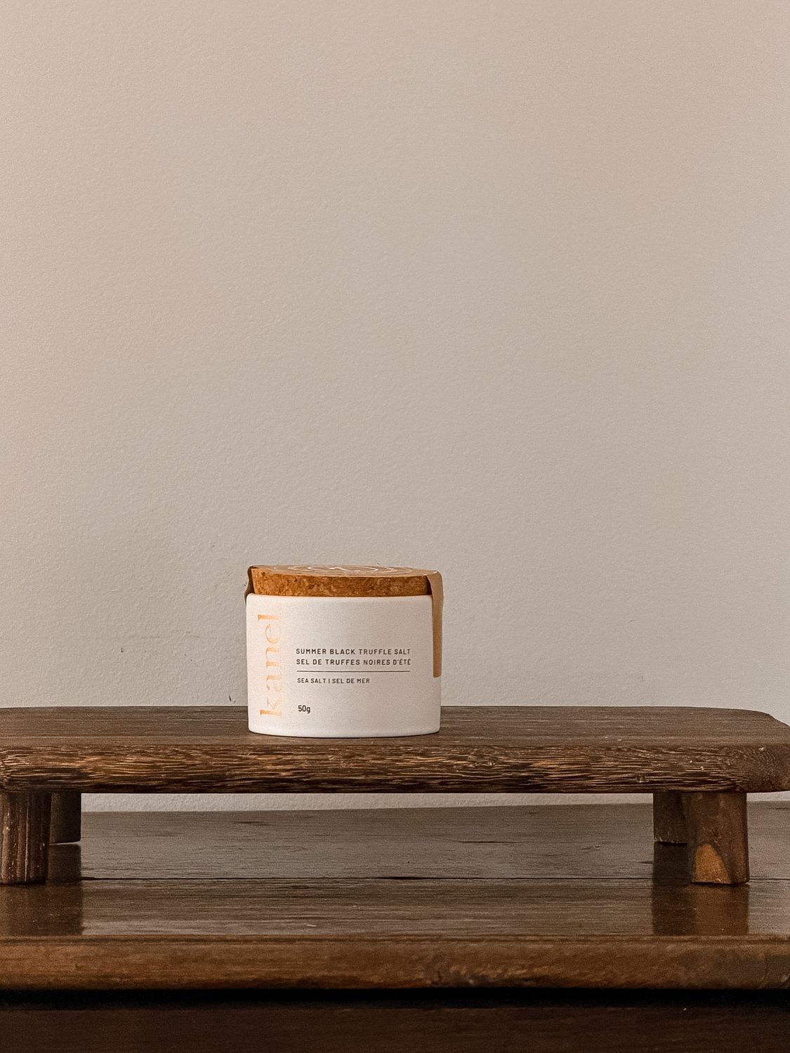 Kanel Black Truffle Salt Cellar