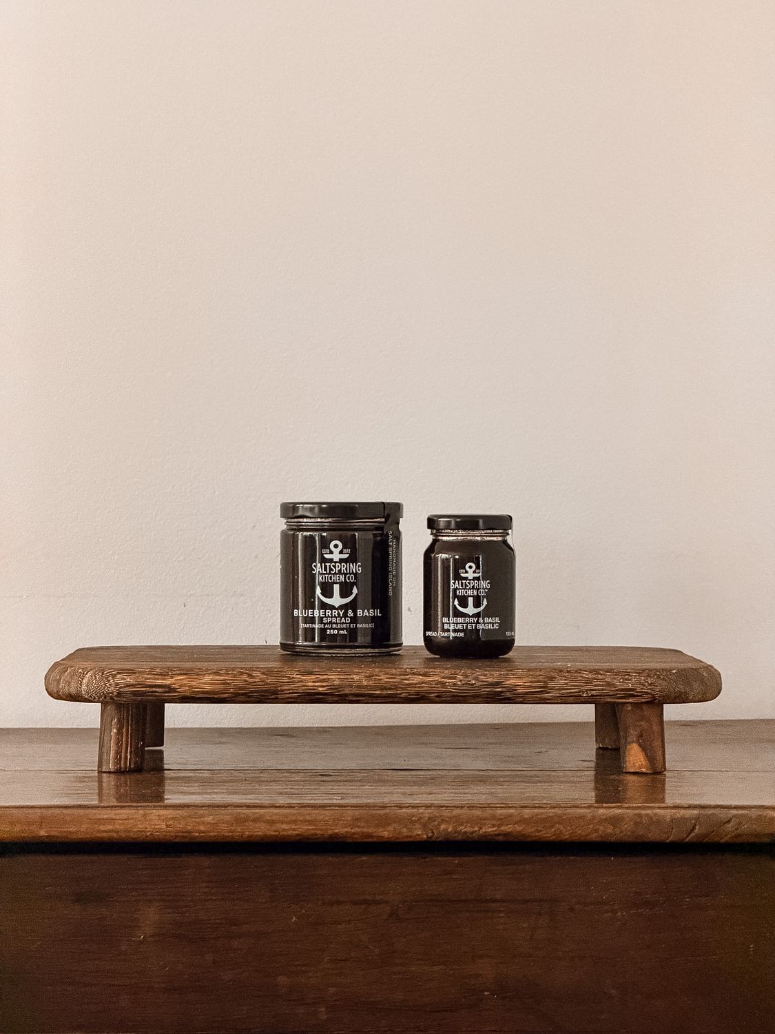 SaltSpring Blueberry &amp; Basil Spread, Size: 125 mL