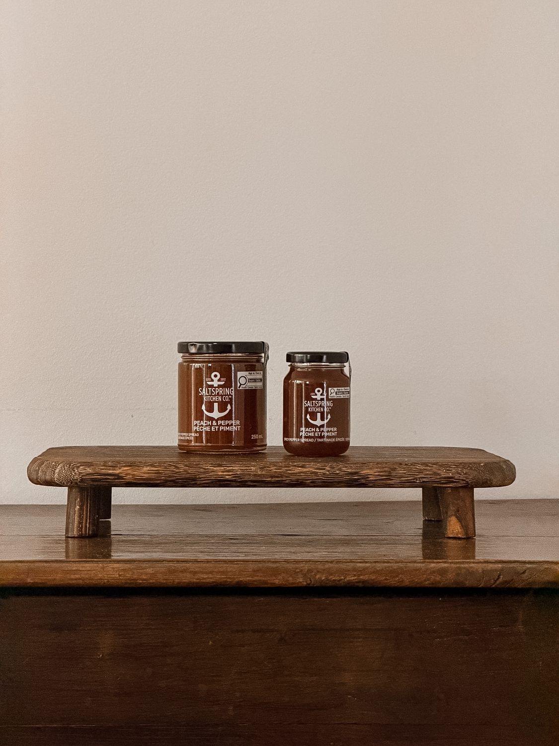 SaltSpring Peach &amp; Pepper Spread, Size: 125 mL