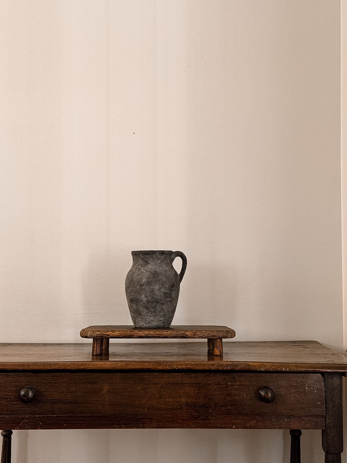 Stone Rhodes Pitcher Vase | Small