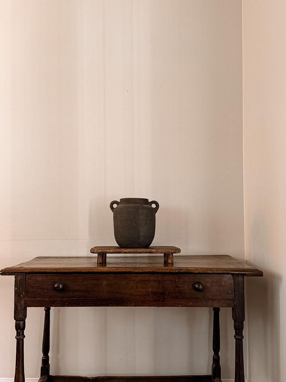 Burnt Terracotta Vase | Small