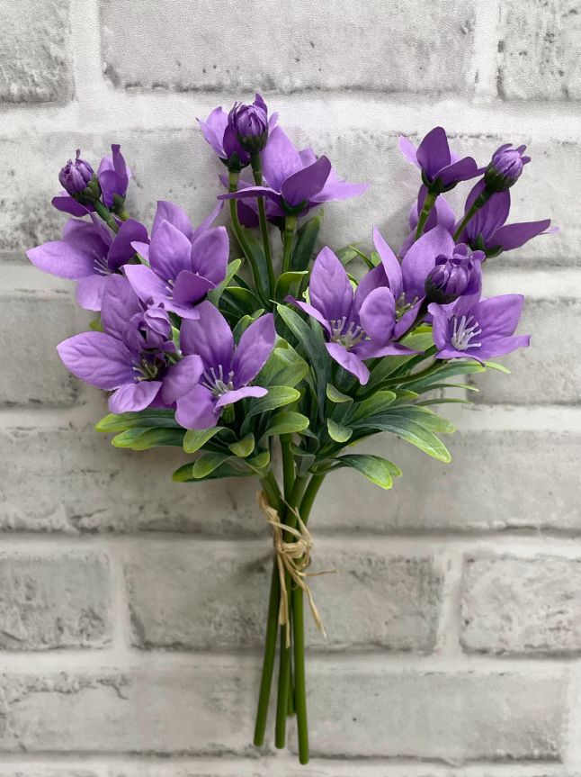 Lavender Balloon Flower Bundle | 11.5"
