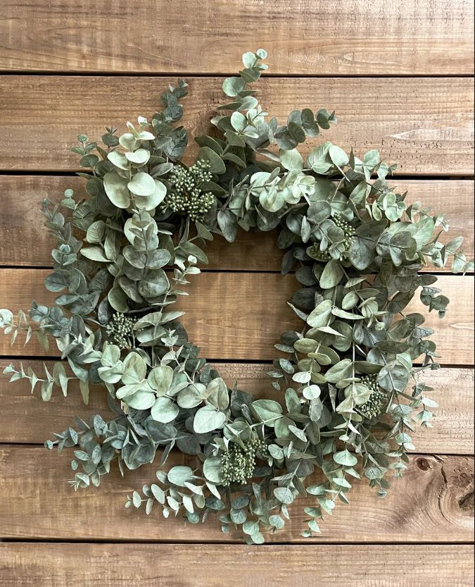 Seeded Eucalyptus Wreath SG | 30"
