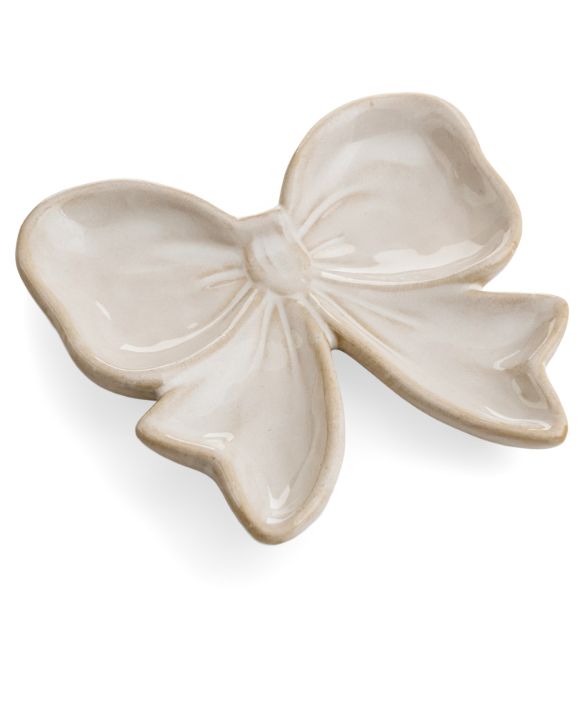 White Bow Plate | Small