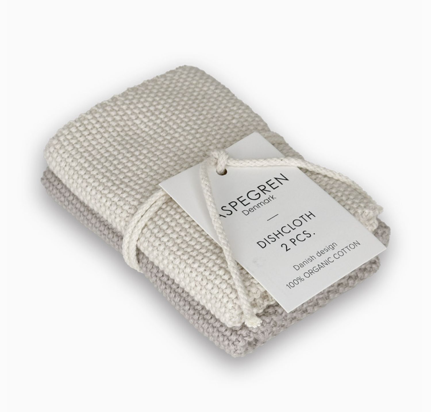 Aspegren Knitted Dish Cloth | Birch