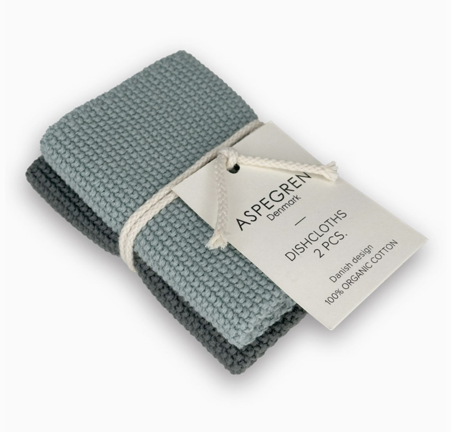 Aspegren Knitted Dishcloth | Pine
