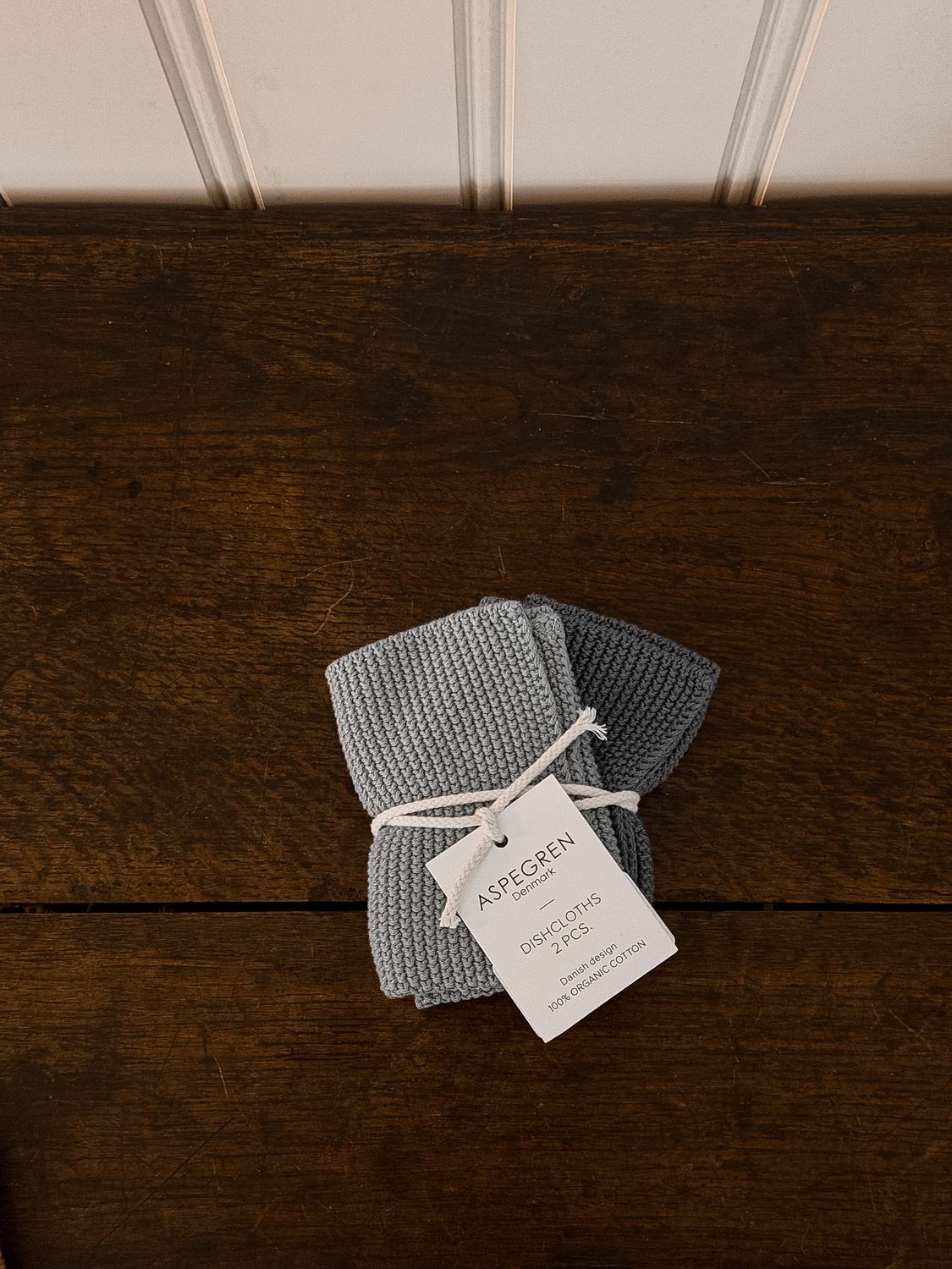 Aspegren Knitted Dishcloth | Gray