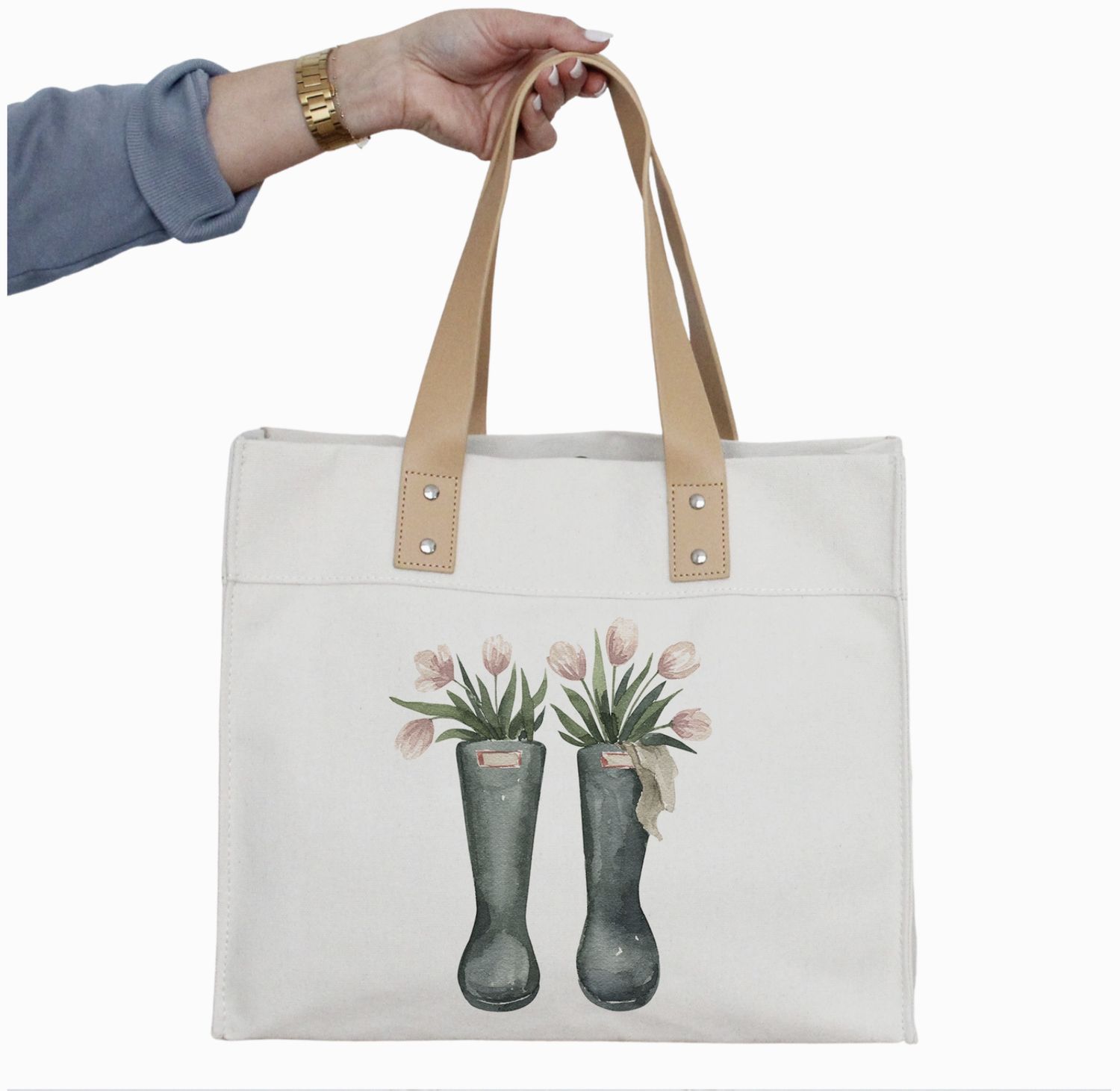 Tulip Boots Market Bag
