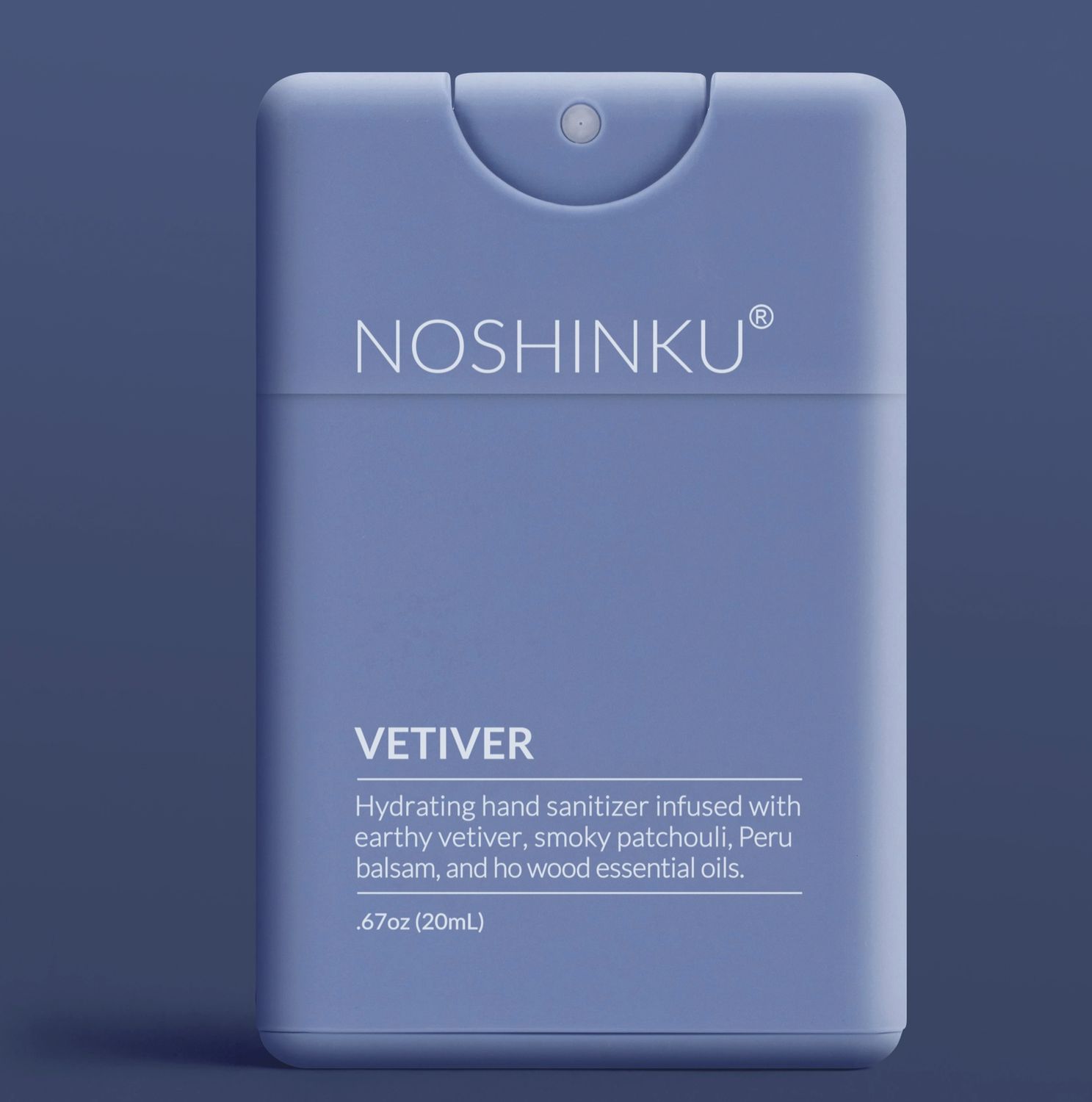 Refillable Vetiver Patchouli Hydrating Pocket Hand Sanitizer