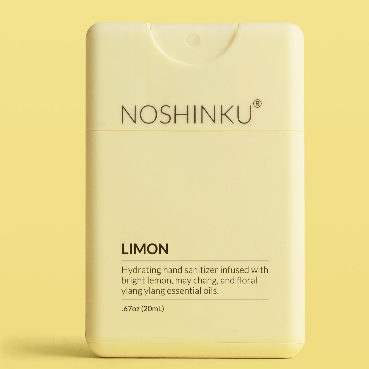 Refillable Lemon Ylang-Ylang Moisturizing Pocket Sanitizer Refillable Lemon Ylang-Ylang Moisturizing Pocket Sanitizer, Size: Pocket Sanitizer