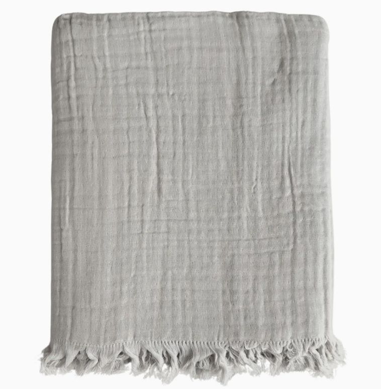Gauze Throw | Taupe