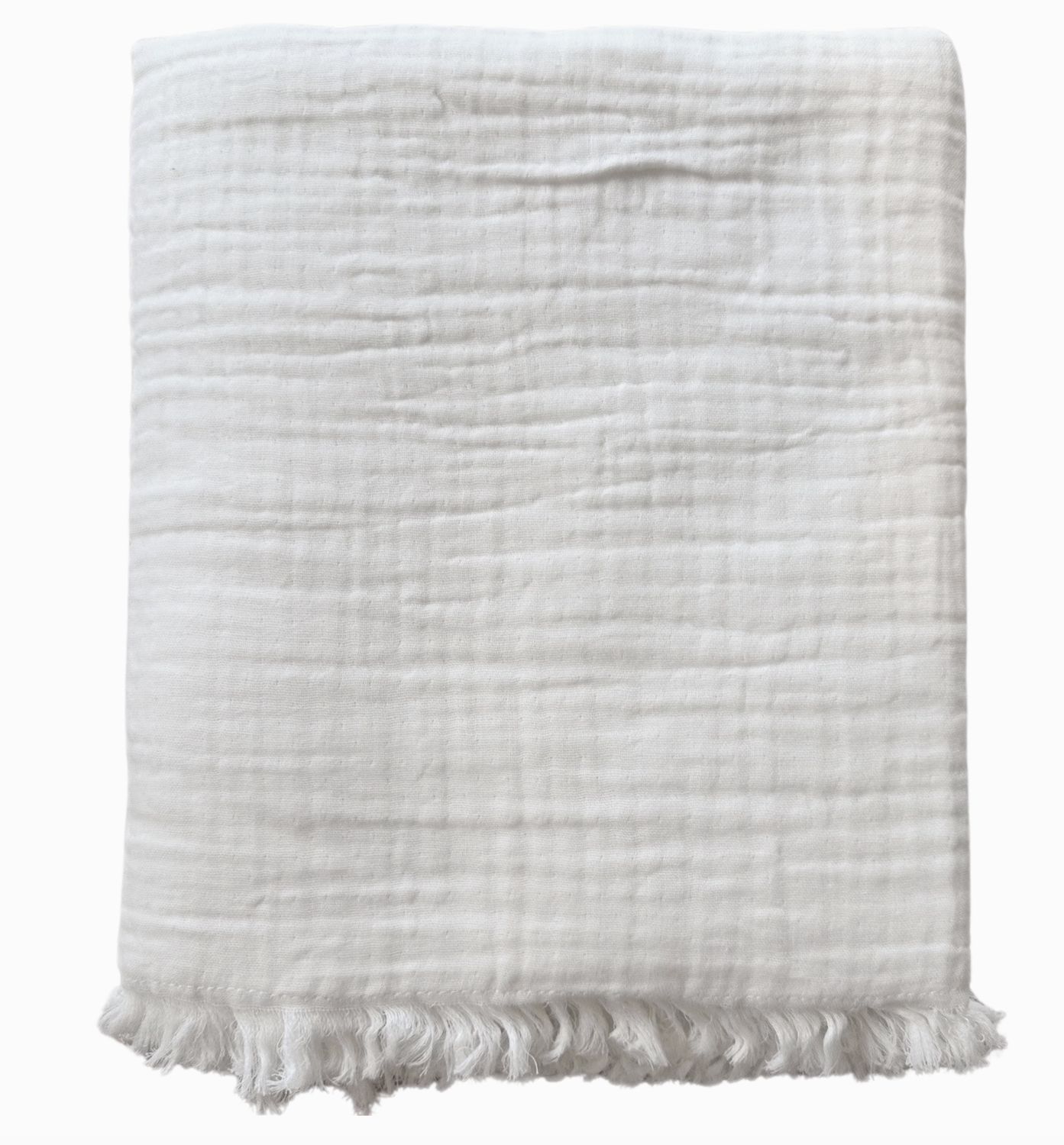 Gauze Throw | Ivory