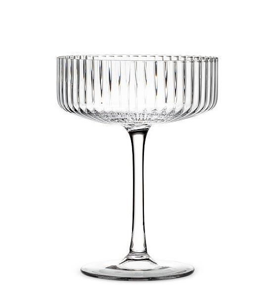 Optic Cocktail Coupe Glass 5.5" | 8oz Optic Cocktail Coupe Glass 5.5" | 8oz