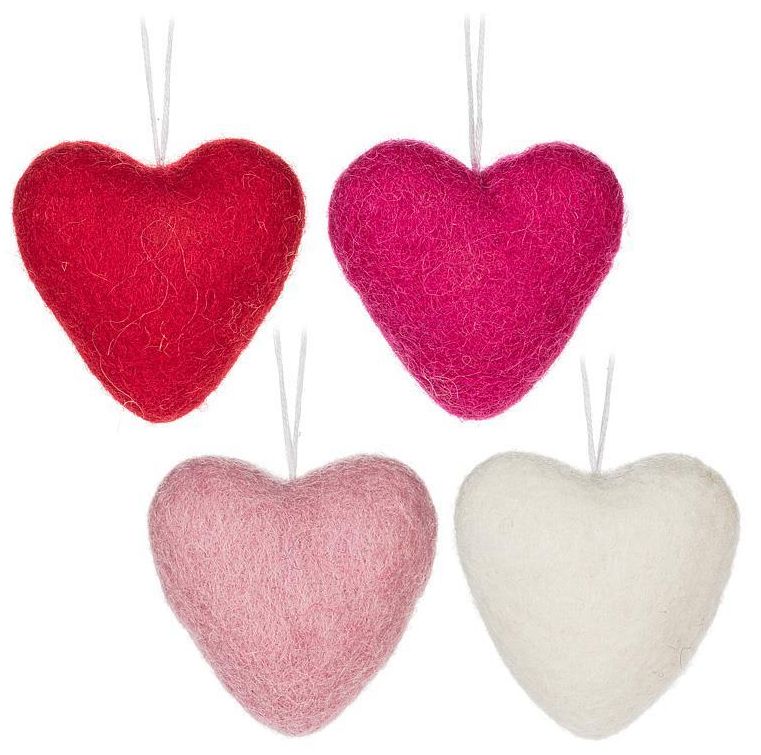 Assorted Mini Heart Decorations
