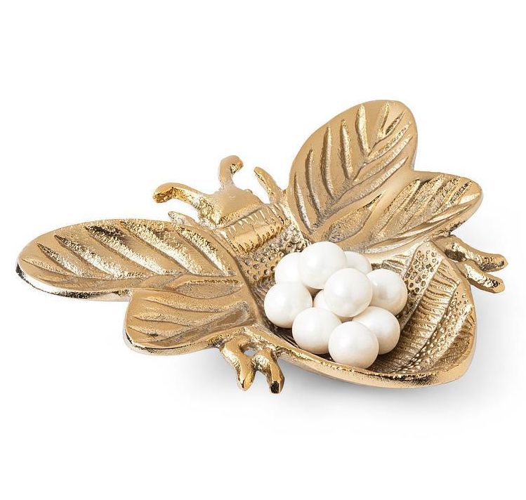 Gold Flat Bee Tray | Small