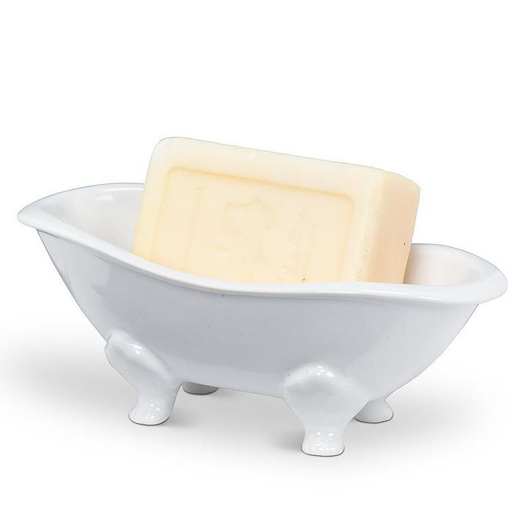 Bathtub Soap Dish | White