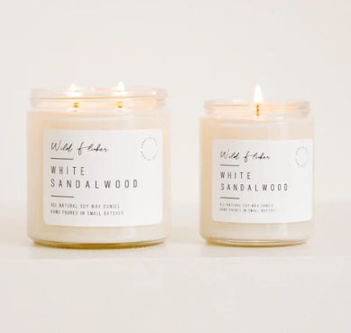 Misty Creek Candle | White Sandalwood