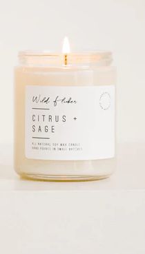 Misty Creek Candle | Citrus + Sage, Size: 8oz