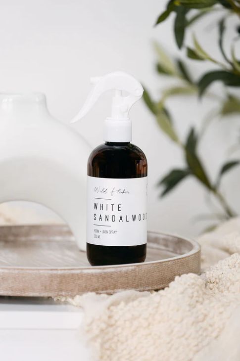 White Sandalwood Room + Linen Spray