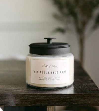 This Feels Like Home Soy Wax Candle