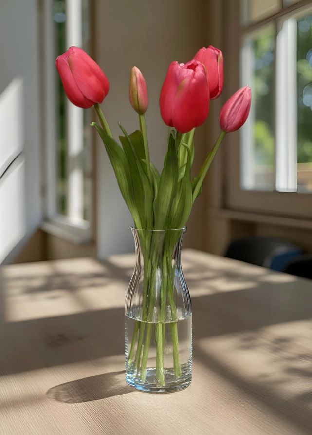 Real Touch Tulip Bundle | Rose 18"