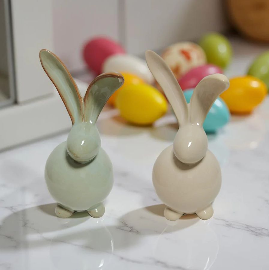 Looking Ceramic Bunnys | Assorted Colours