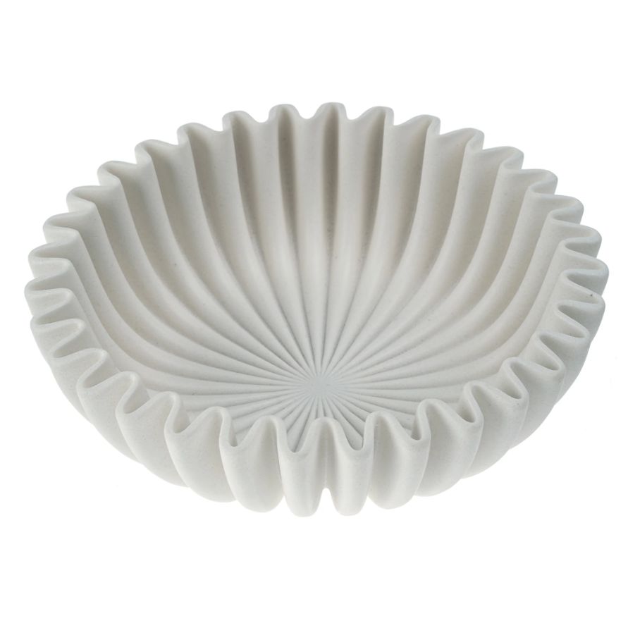 Fluted Catchall Bowl | White