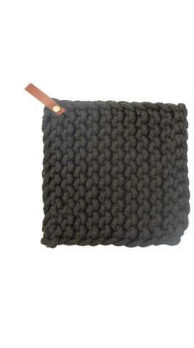 Crocheted Cotton Pot Holder | 3 Colours