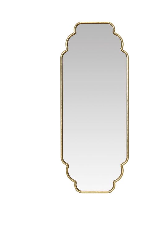 Scalloped Wall Mirror | Gold
