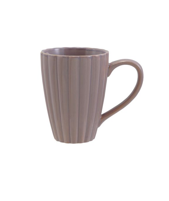 Ribbed Stoneware Mug | Laven