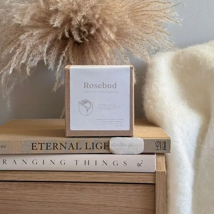 Soy Candle | Rosebud