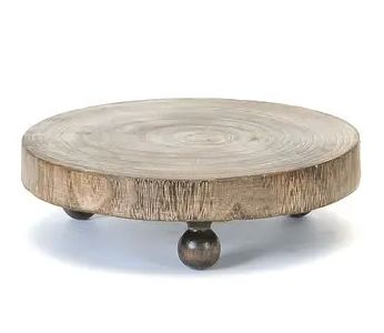 Round Wood Display | 10"