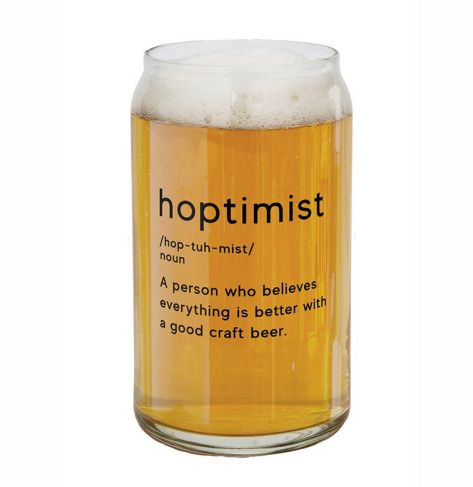 Beer Can Glass  | Hoptimist