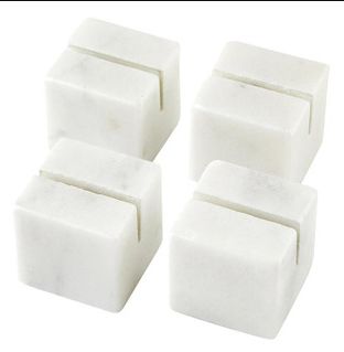 Placecard Holders | Marble
