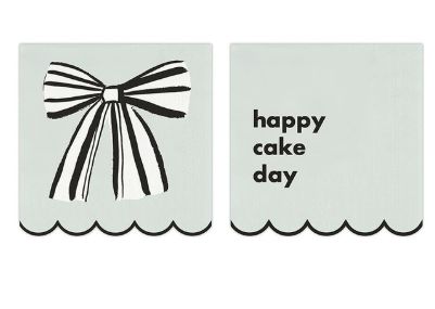 Scallop Napkin 24pk | Green