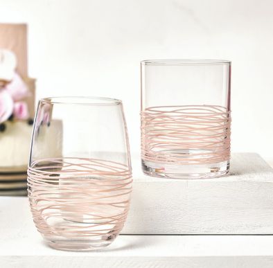 Spun DOF Glass | Blush
