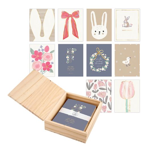 Easter Card Set | Wood Box