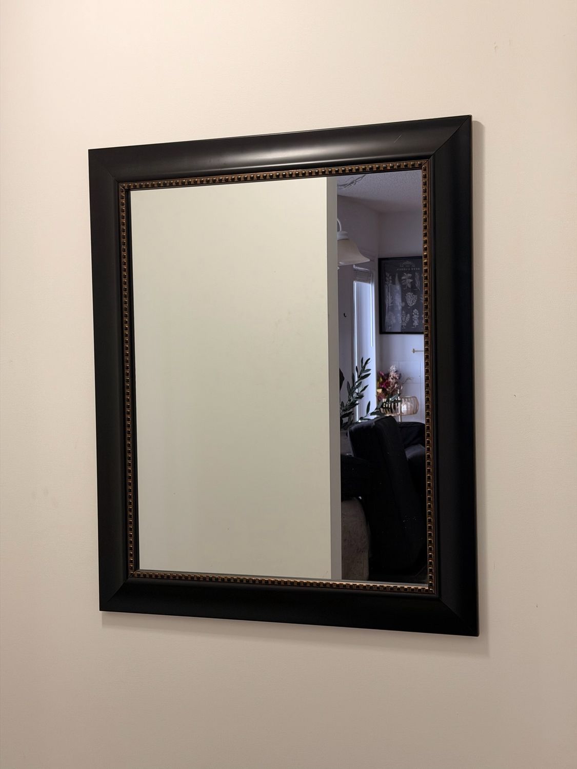 Large Brown Mirror
