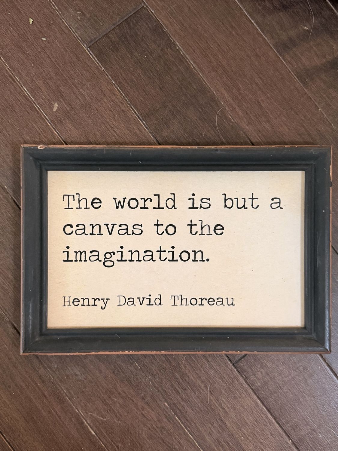 Quote Framed Print