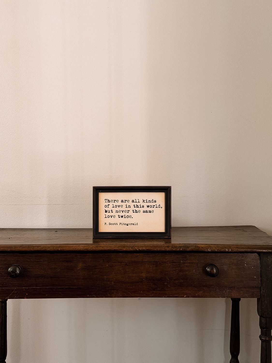 Quote Framed Print Quote Framed Print