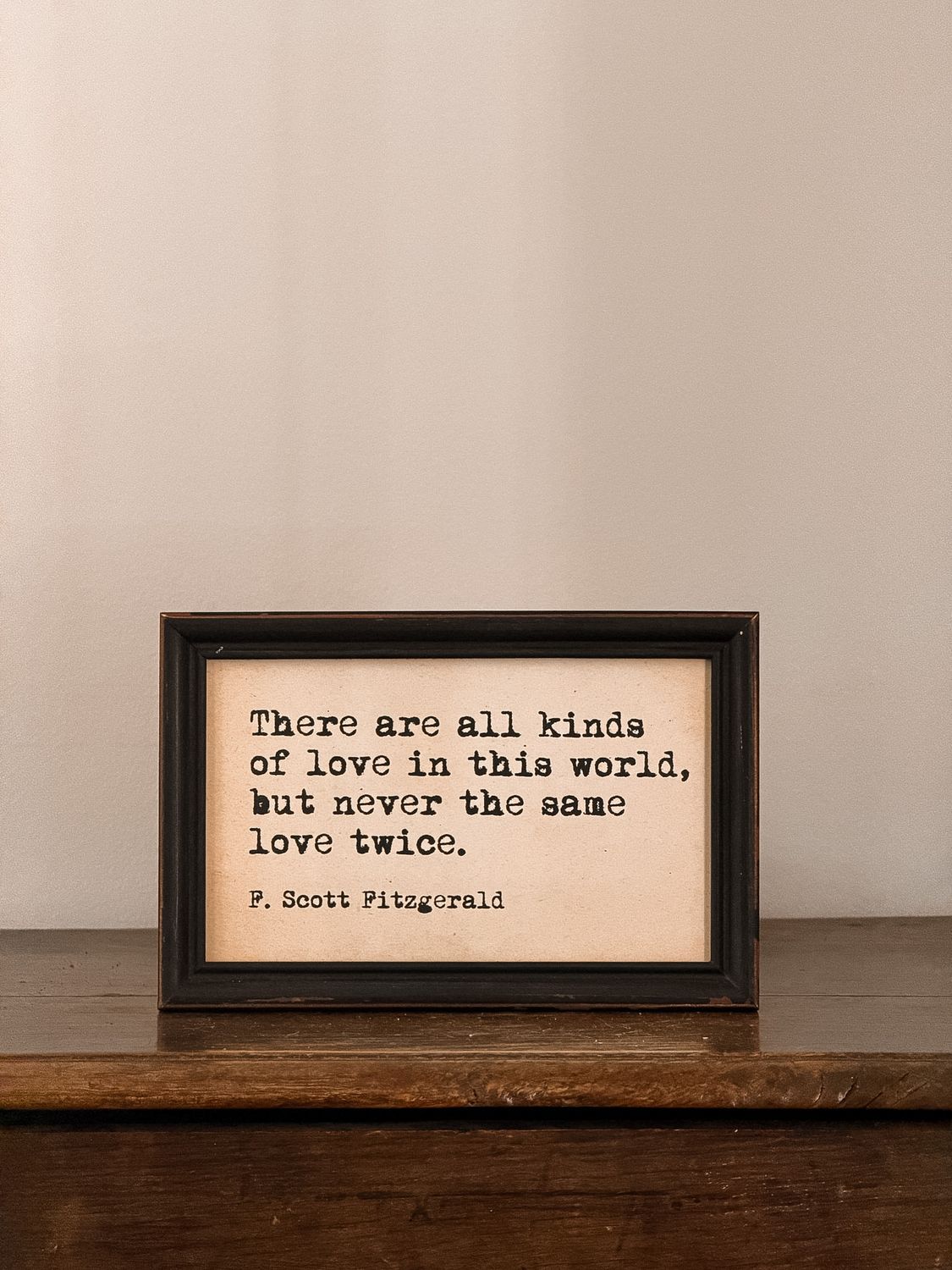 Quote Framed Print